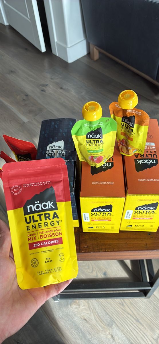 Naak Ultra Energy Drink Mix Watermelon & Peach Apricot, 250 Calories, Variety Pack