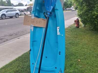 Youth Sit-on-Top Kayak with Paddle