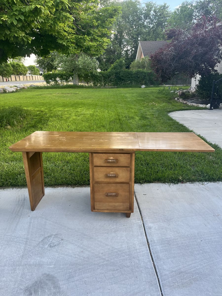 Mid Century modern Wood desk