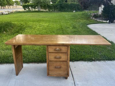 Mid Century modern Wood desk
