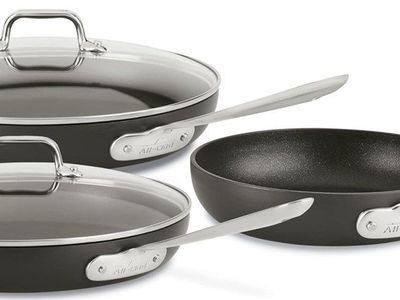 All-clad nonstick cookware - 3 piece - new in box