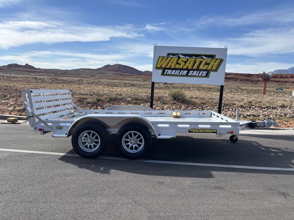 2027 Aluma 6.5x12 Tandem Axles Utility Trailer 8.5