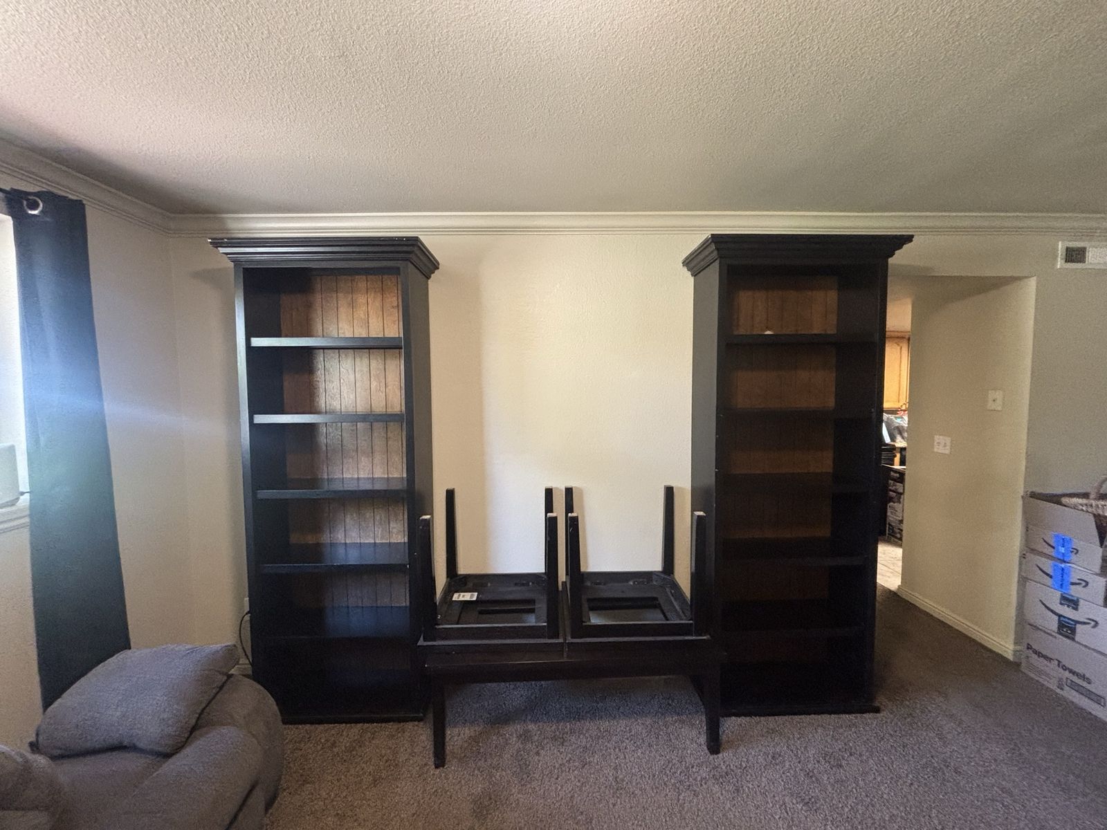 Set of 2 Large Bookshelves