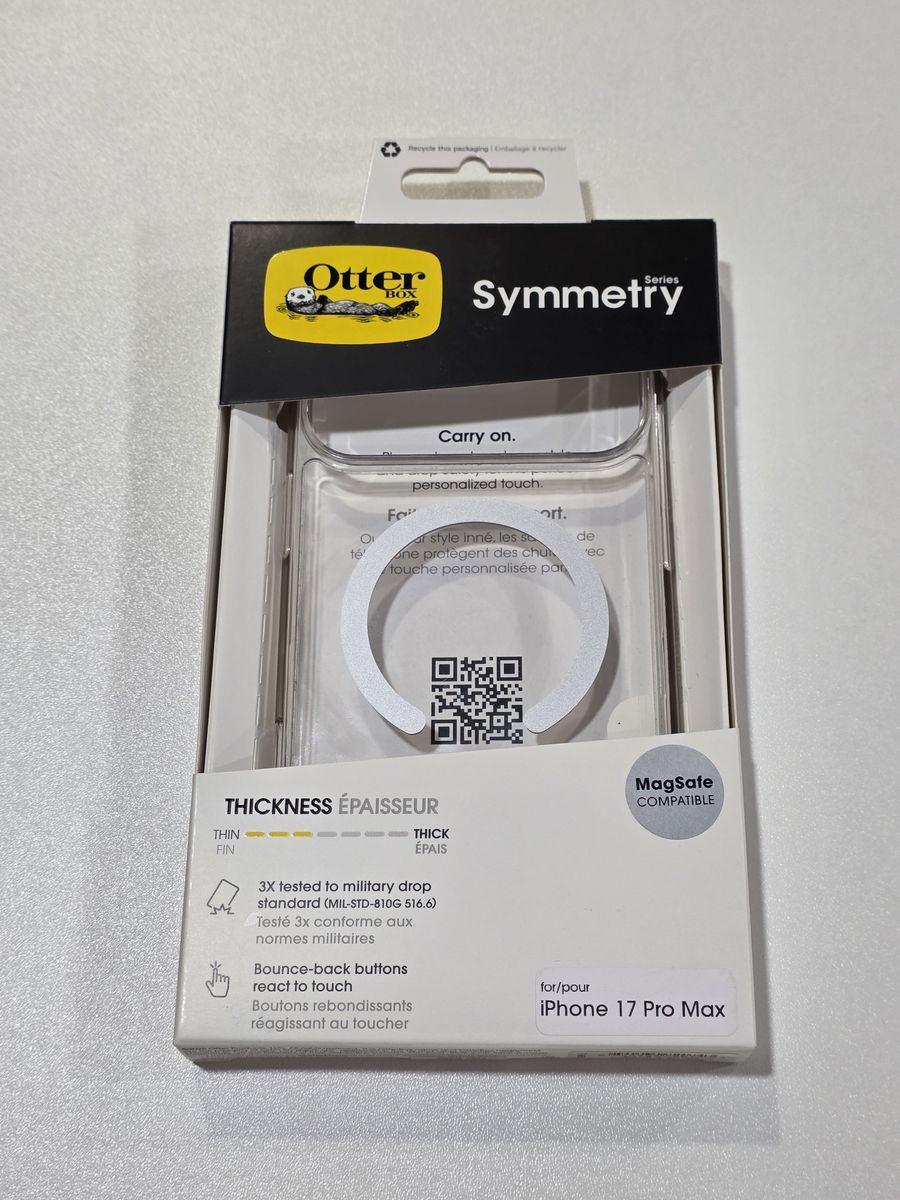 NEW & Sealed OtterBox Symmetry Clear Case - iPhone 17 Pro Max