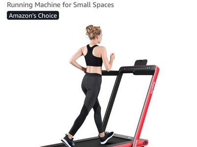 Lightweight Treadmill with Incline