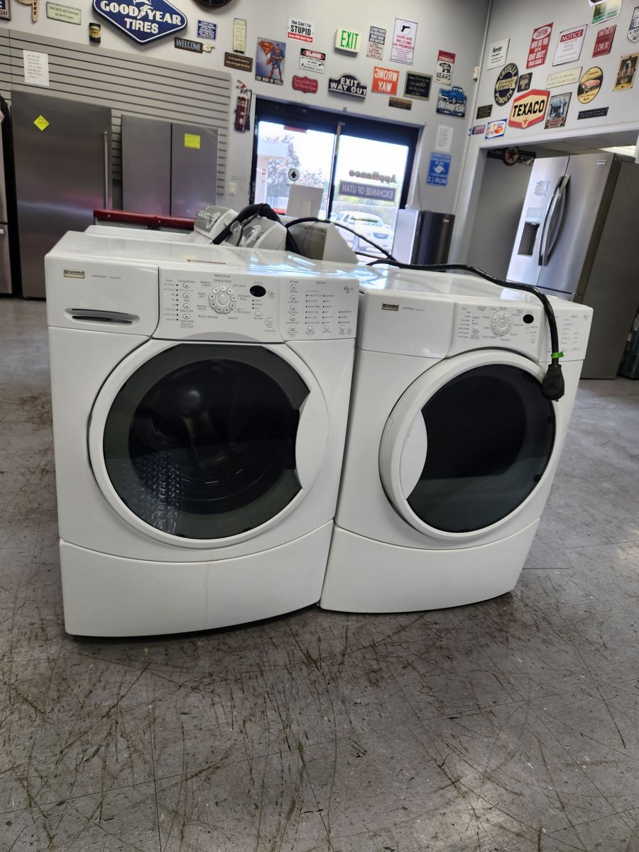 Kenmore Front Load Washer & Dryer Set - White