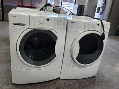 Kenmore Front Load Washer & Dryer Set - White