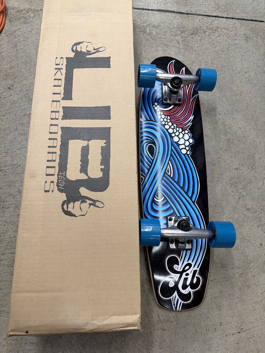 Uber rare Lib Tech Jamie Lynn cruiser Skateboard