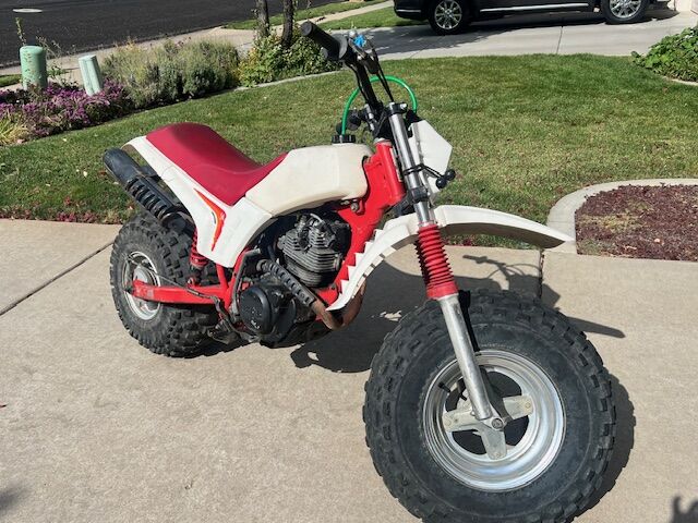 1985 Yamaha 200cc Big Wheel Motorcycle