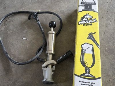 Pump Beer Keg Tap, and a party ball pump.