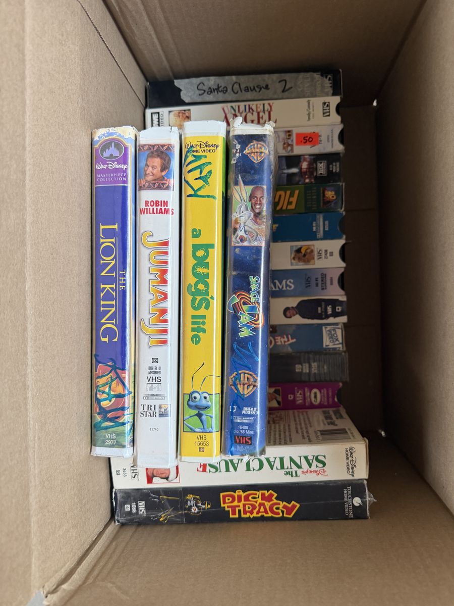 20 VHS see photos