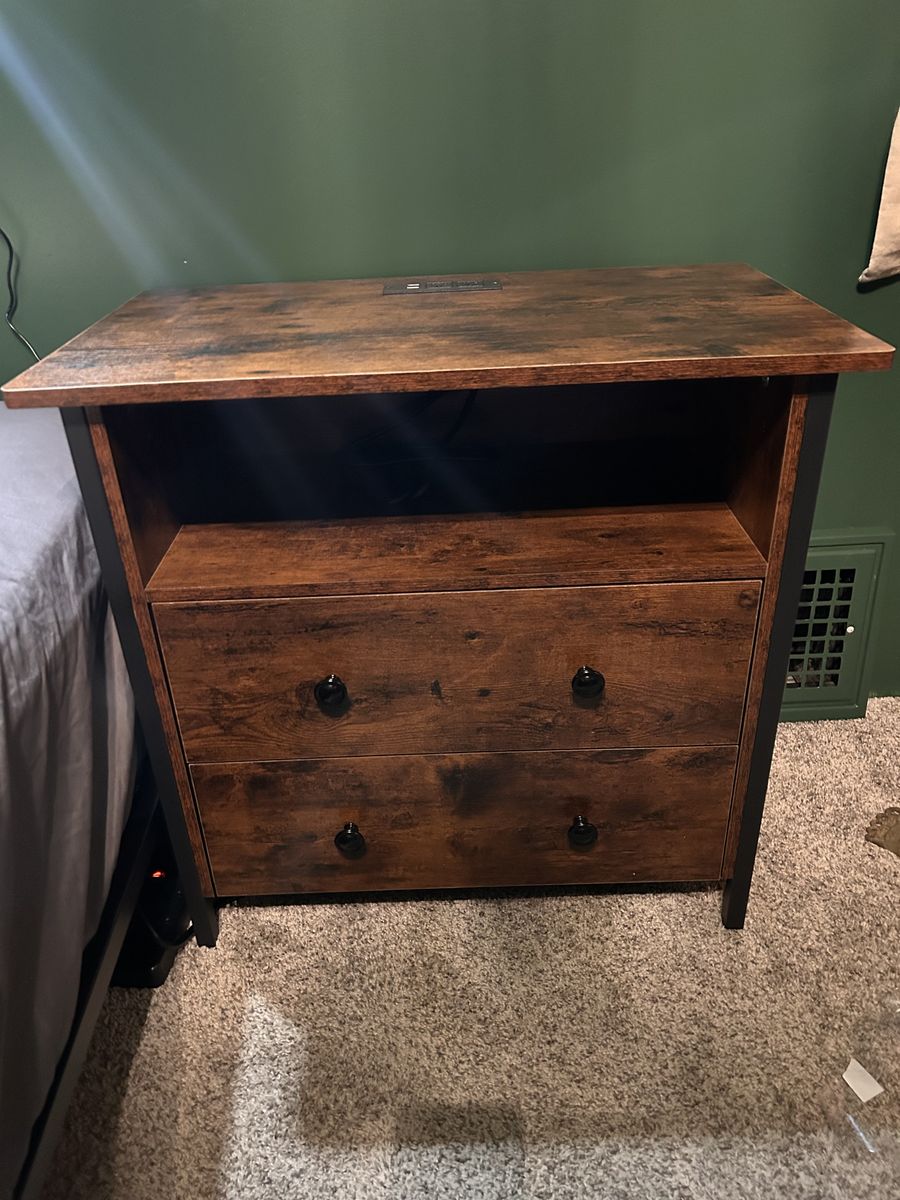BRAND NEW Nightstand Solid Wood