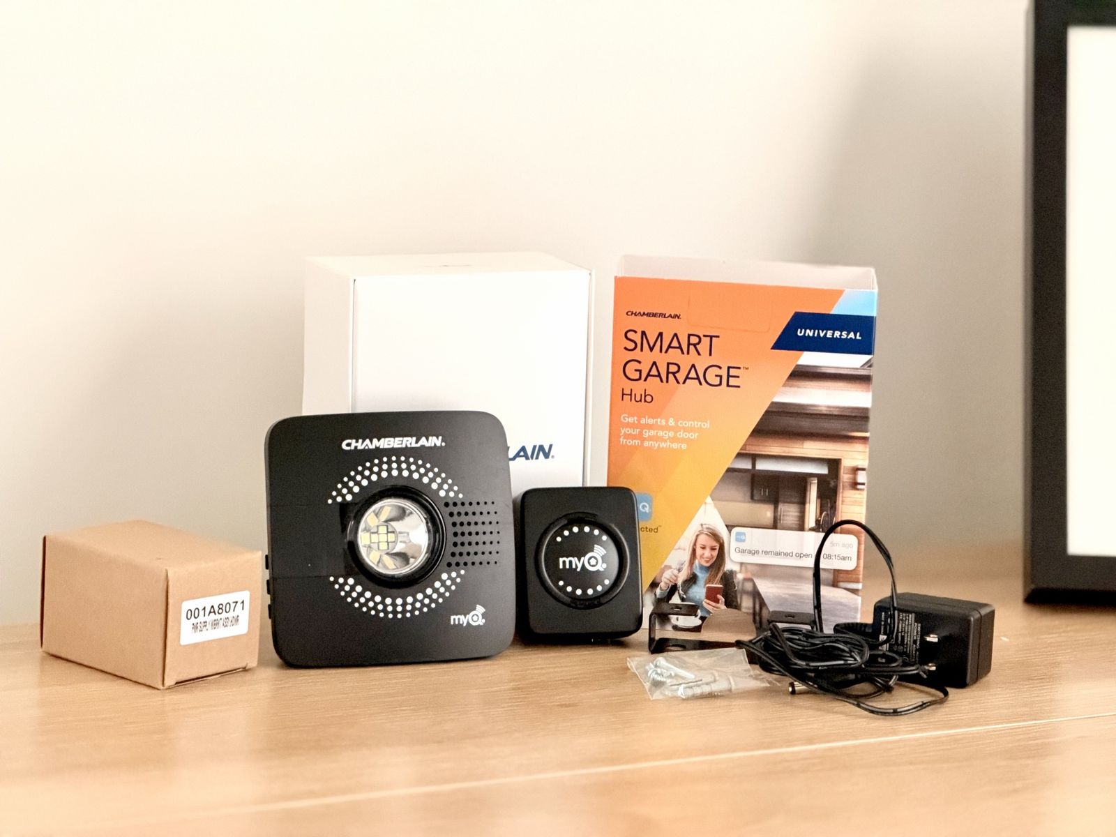 Chamberlain Universal Smart Garage Hub - Wireless Smart Garage Control - WiFi enabled - myQ Connect