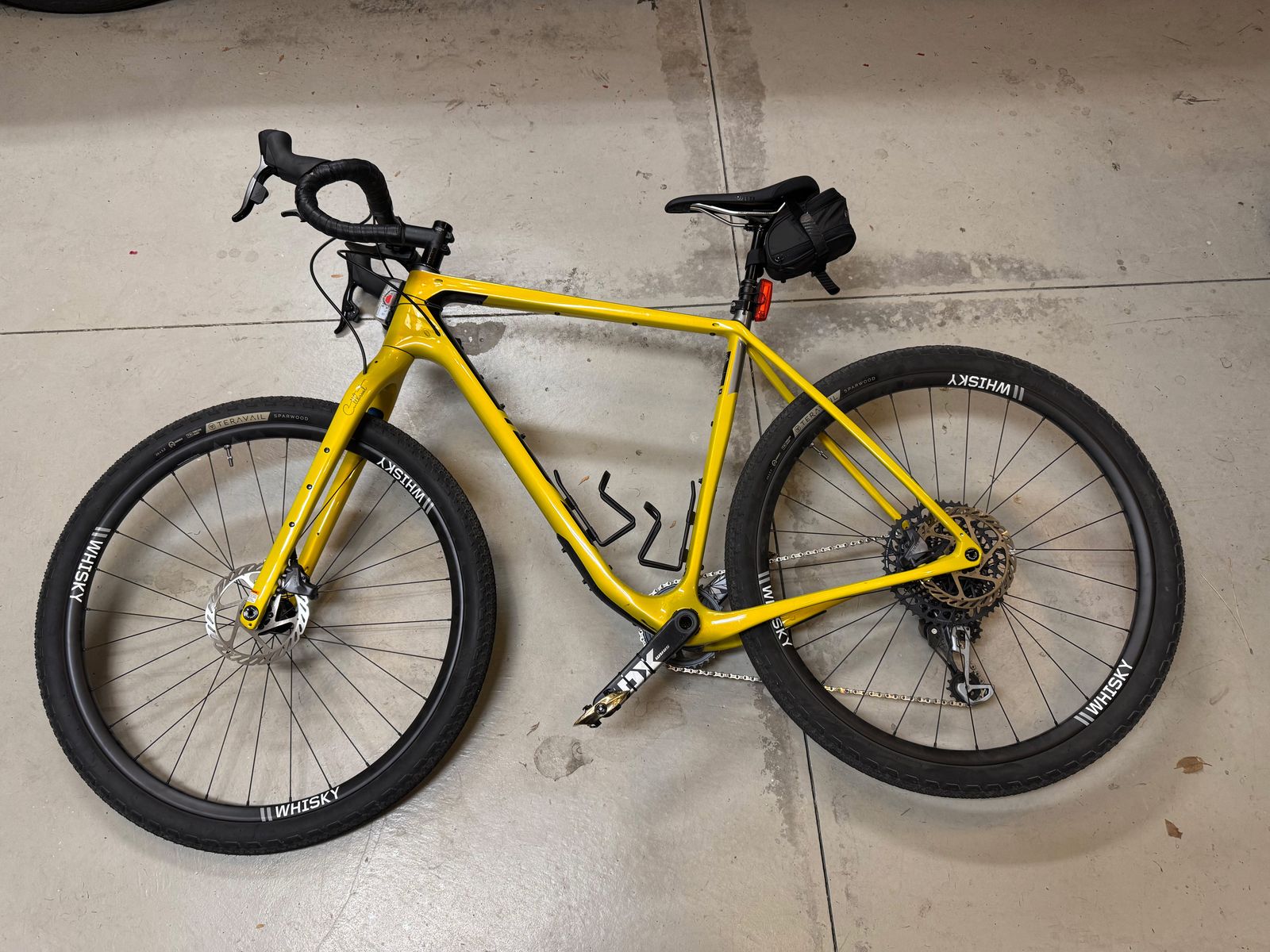 Salsa Cutthroat C X01 Eagle AXS Bike - 29”, Carbon Yellow -Like New