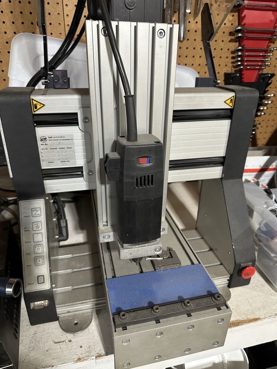 Isel Automation mini cnc router