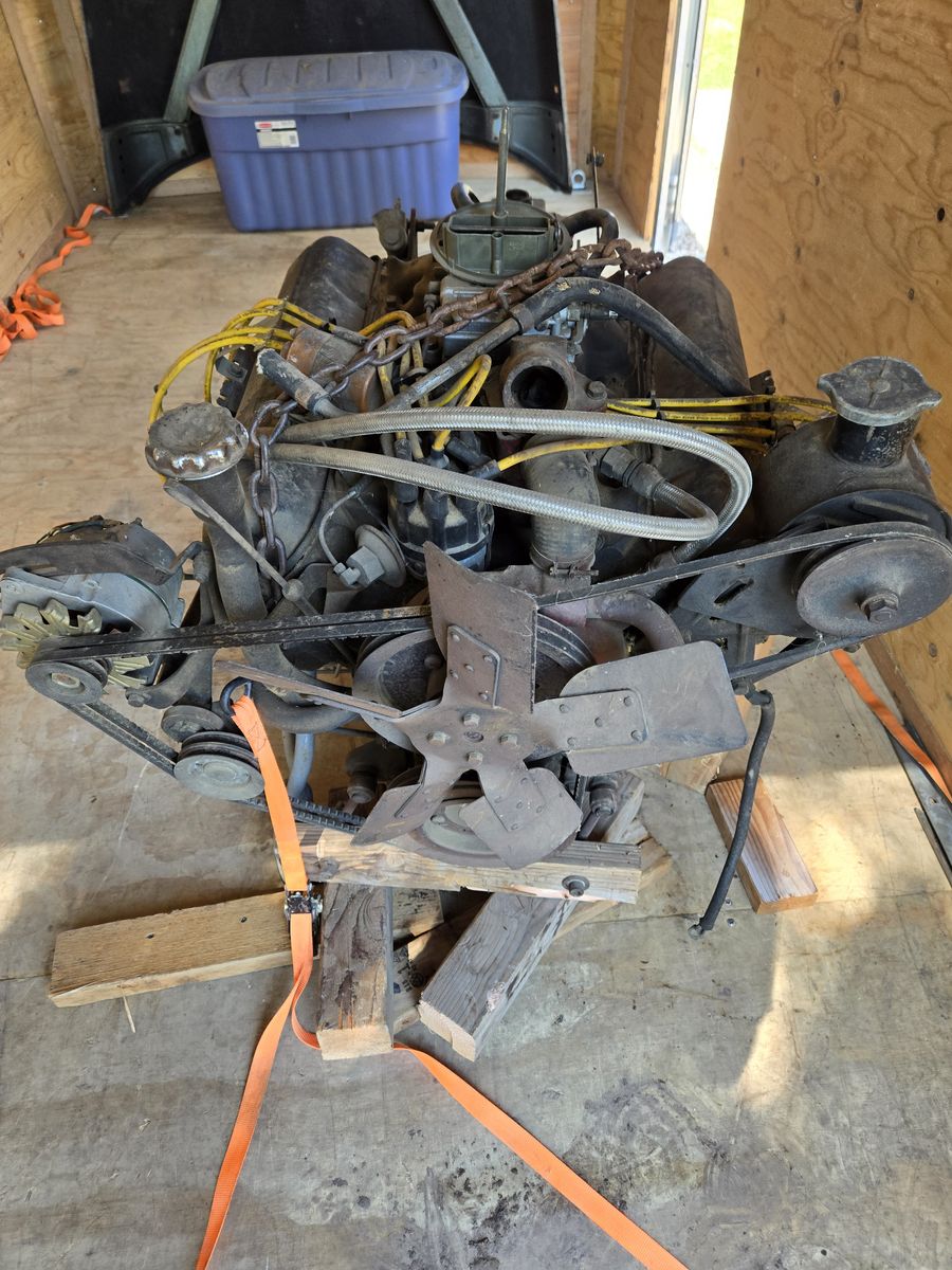 1966 V304 motor - International Travelall - with manual transmission