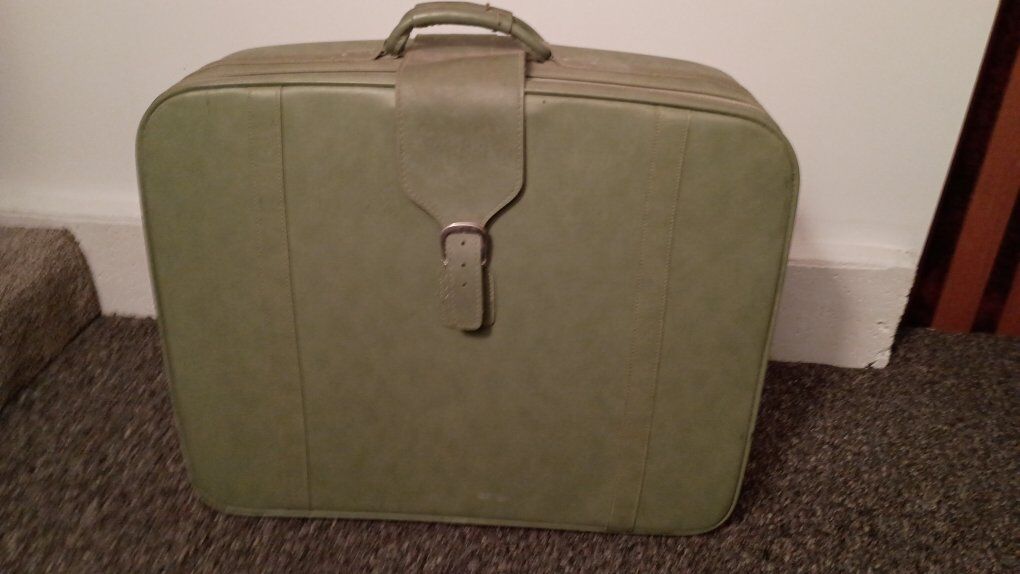 vintage Samsonite soft sided luggage