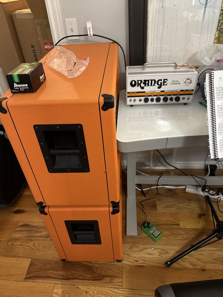 Orange PPC212V 2x12 120W RMS 16-Ohm Guitar Speaker Cabinet - Excellent Condition