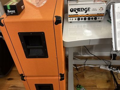 Orange PPC212V 2x12 120W RMS 16-Ohm Guitar Speaker Cabinet - Excellent Condition