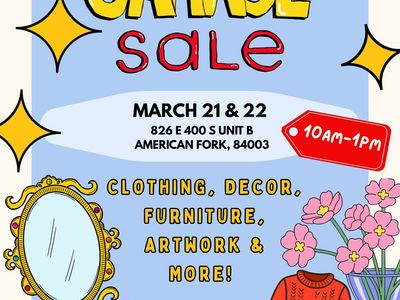 GARAGE SALE!
