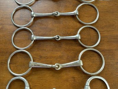 Loose Ring Snaffles And 1 Eggbutt