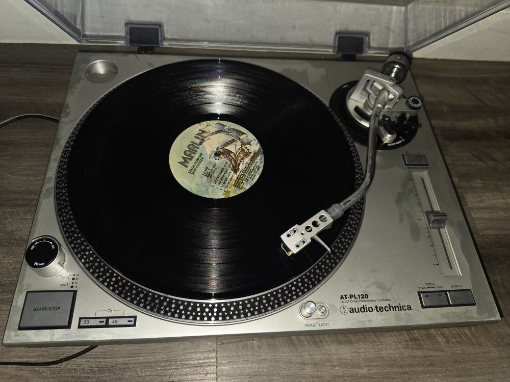 Audio-Technica AT-PL120 Direct Drive Professional Turntable