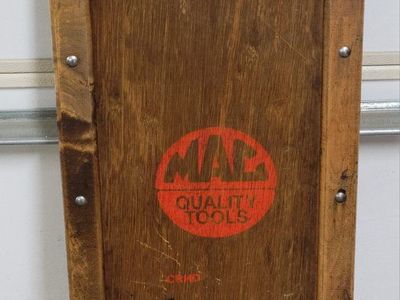 Vintage MAC Quality Tools Wooden Mechanic's Creeper
