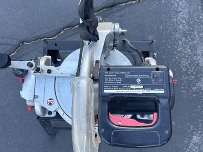 Craftsman 10" Mitre Saw with Stand, Model 137.21215 - Excellent Condition