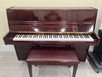 Pretty Contemporary Samick Upright Piano