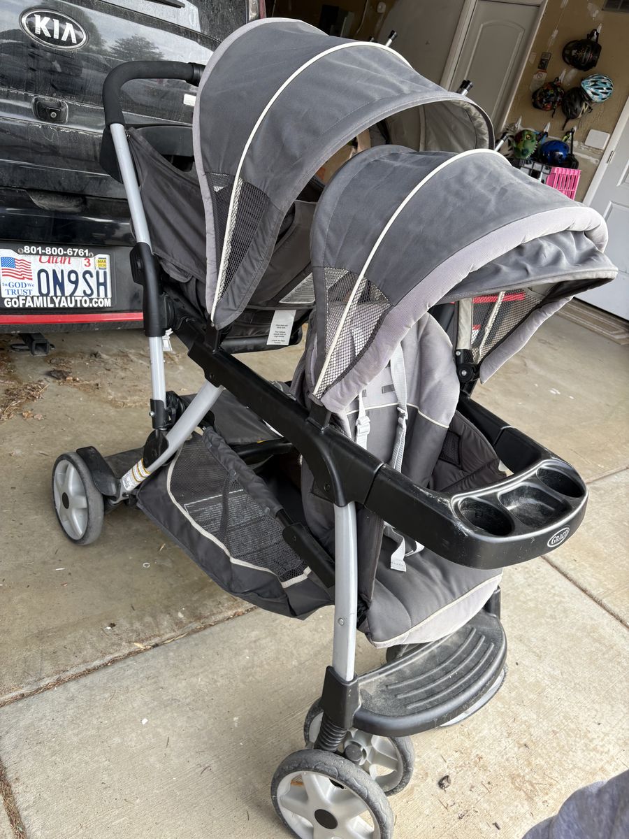 Baby Double Stroller