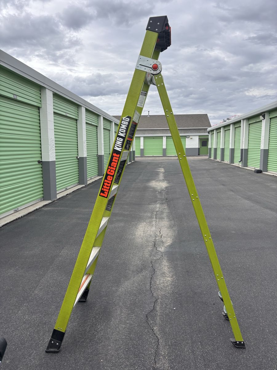 Little giant 8’ king kombo ladder new