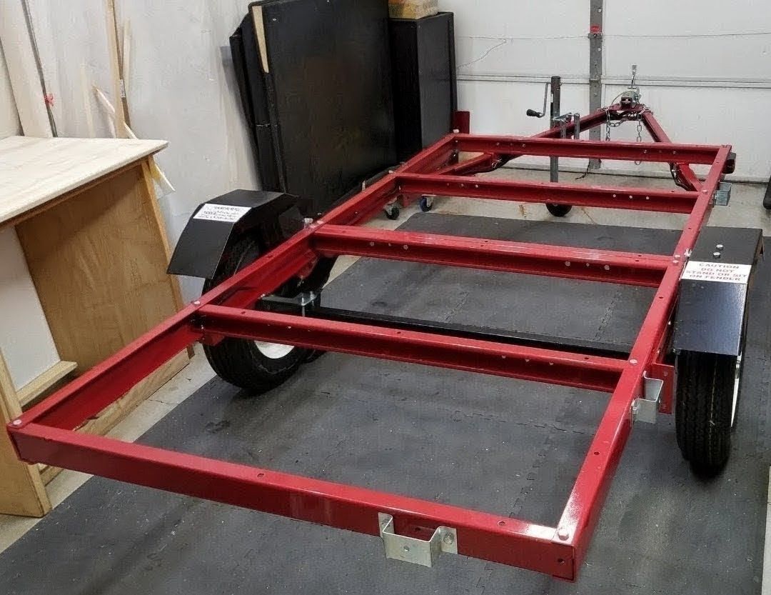 Folding trailer