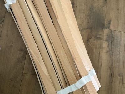 Twin Horizontal Mattress Support Wooden Bunkie Board/Slats