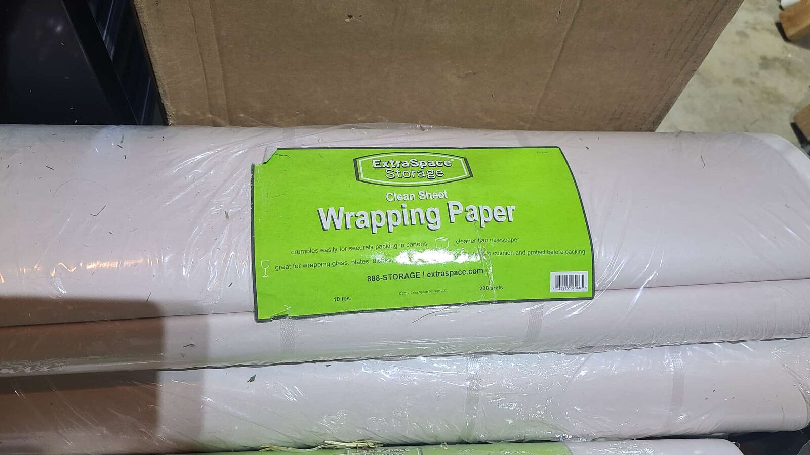 Extra Space Storage Wrapping Paper