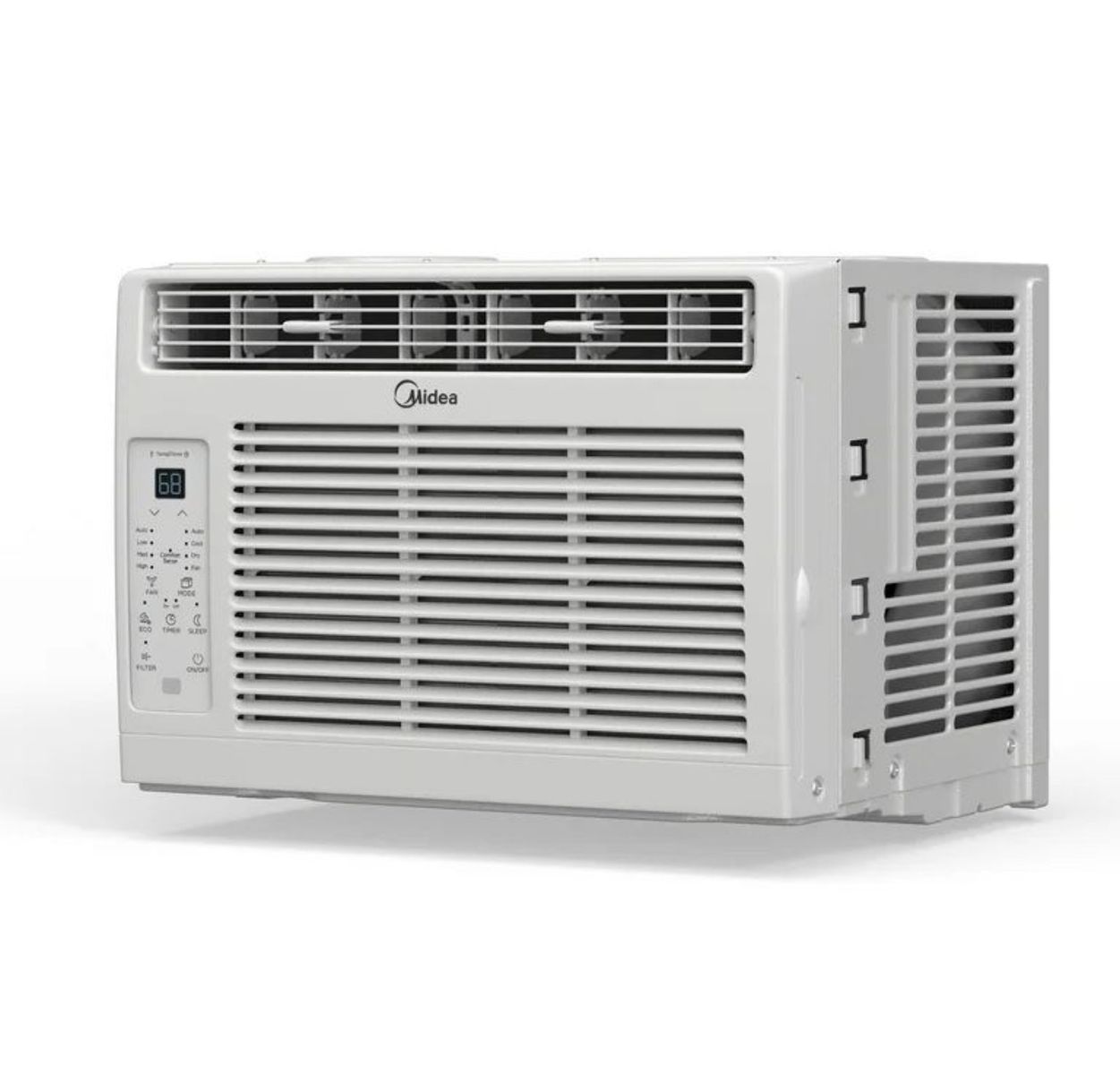 Midea 6,000 BTU 115V Window Air Conditioner with Comfort Sense Remote, up to 250 Sq. ft