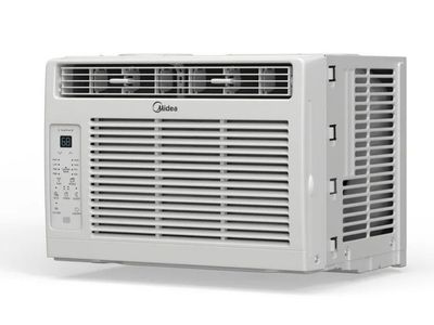 Midea 6,000 BTU 115V Window Air Conditioner with Comfort Sense Remote, up to 250 Sq. ft