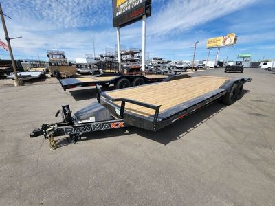 2026 RawMaxx 8.5X24 ECX 14K Car Hauler Flatdeck Eq