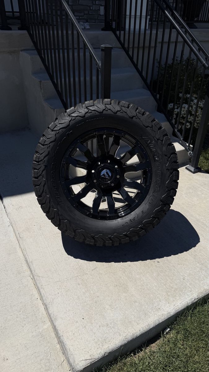 Dodge Ram 3500 Chevy GMC Rims and Tires 325/60R20 Bfgoodrich Ko3