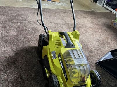 Broken 18v 16in Ryobi Lawn Mower