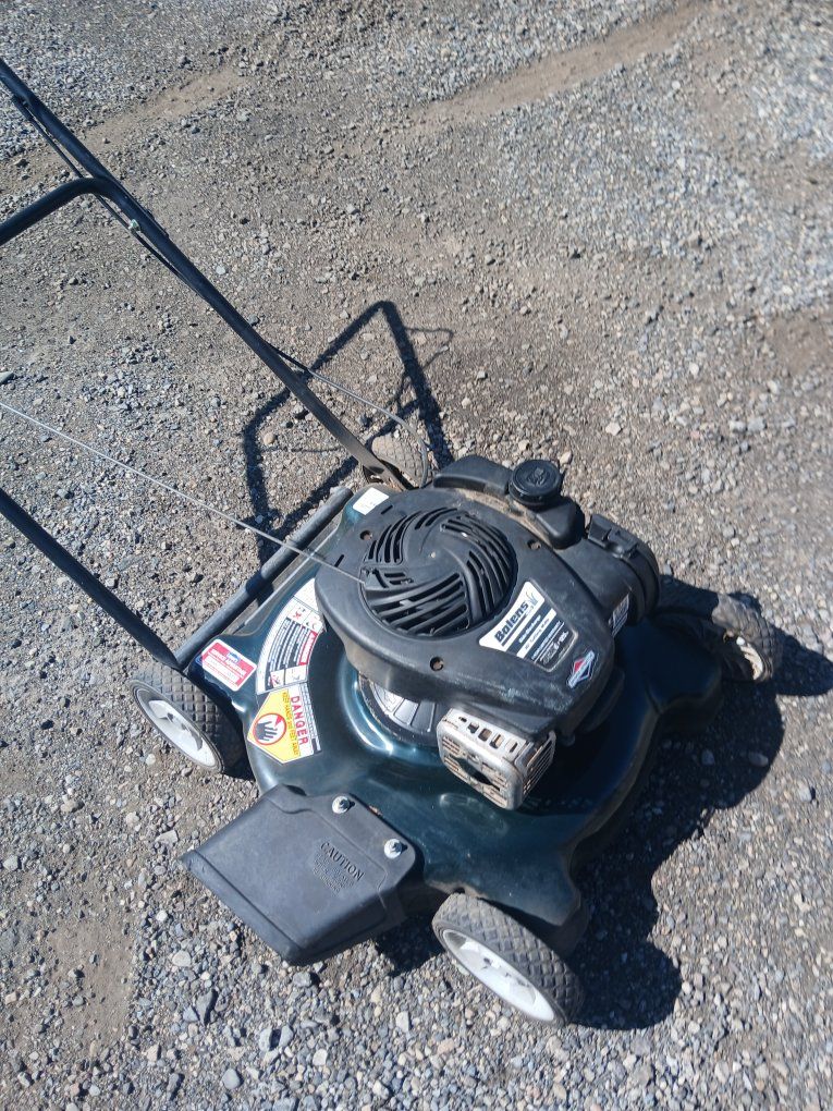 push mower
