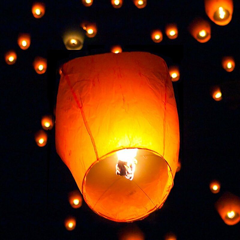 40-pak Hand Crafted Chinese Sky Lantern