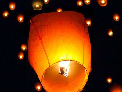 40-pak Hand Crafted Chinese Sky Lantern
