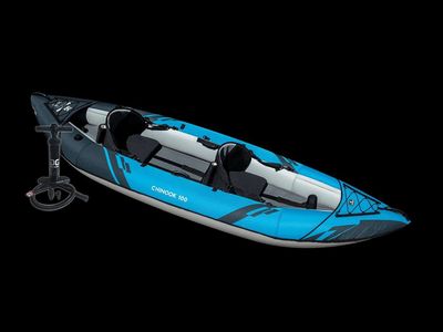 Chinook 100 Inflatable Kayak with Pump (2 Person) - NEW