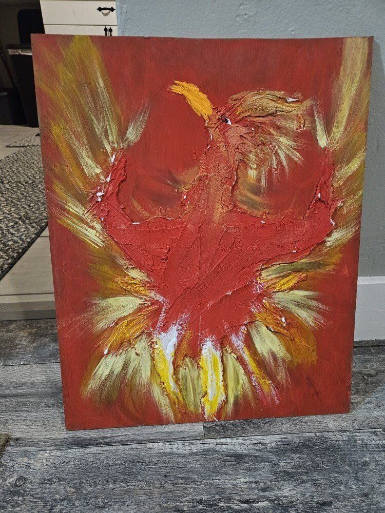 Phoenix Painting Large
