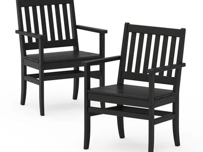 Better Homes & Gardens by POLYWOOD Southlake Outdoor Dining Chairs – Set of 2