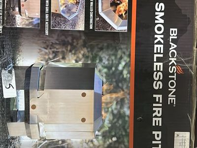Blackstone Adventure Ready 15" Smokeless Fire Pit - Stainless Steel