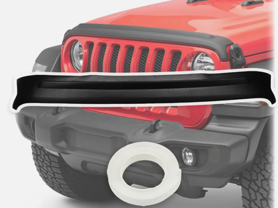 Hood Protector Bug Deflector for 2021-2025 Jeep Wrangler JL Hood Guard Shield