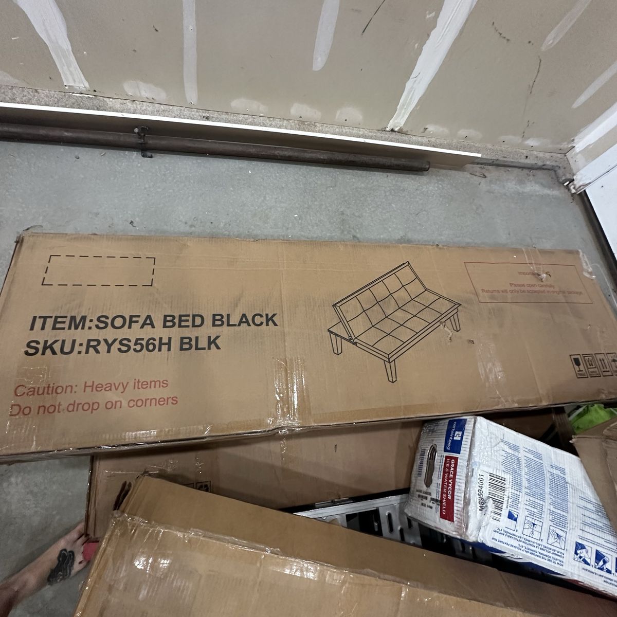 Black Sofa Bed