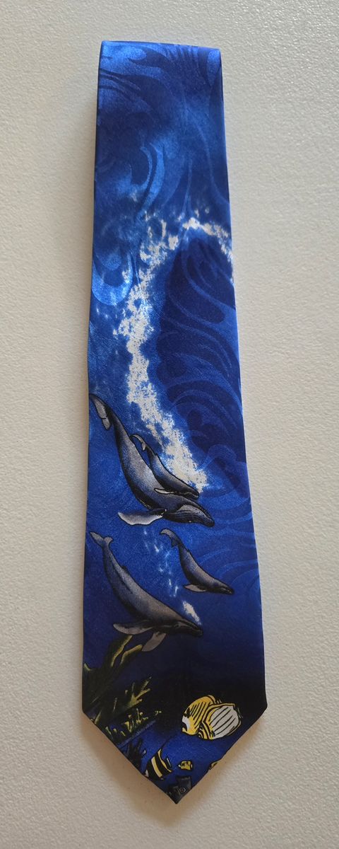 Ocean-Themed Necktie