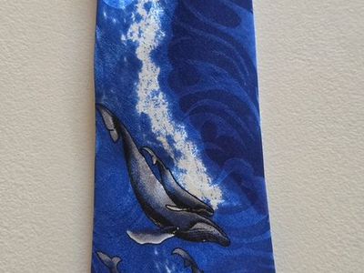 Ocean-Themed Necktie